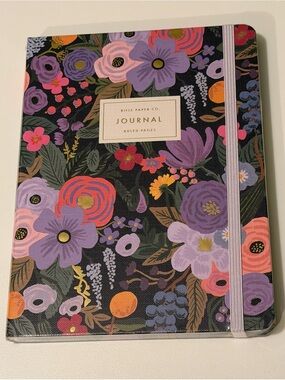 Rifle Paper Co. Garden Party Hardcover Journal w/ Ruled Pages & Gold Foil Accent